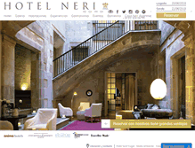 Tablet Screenshot of hotelneri.com